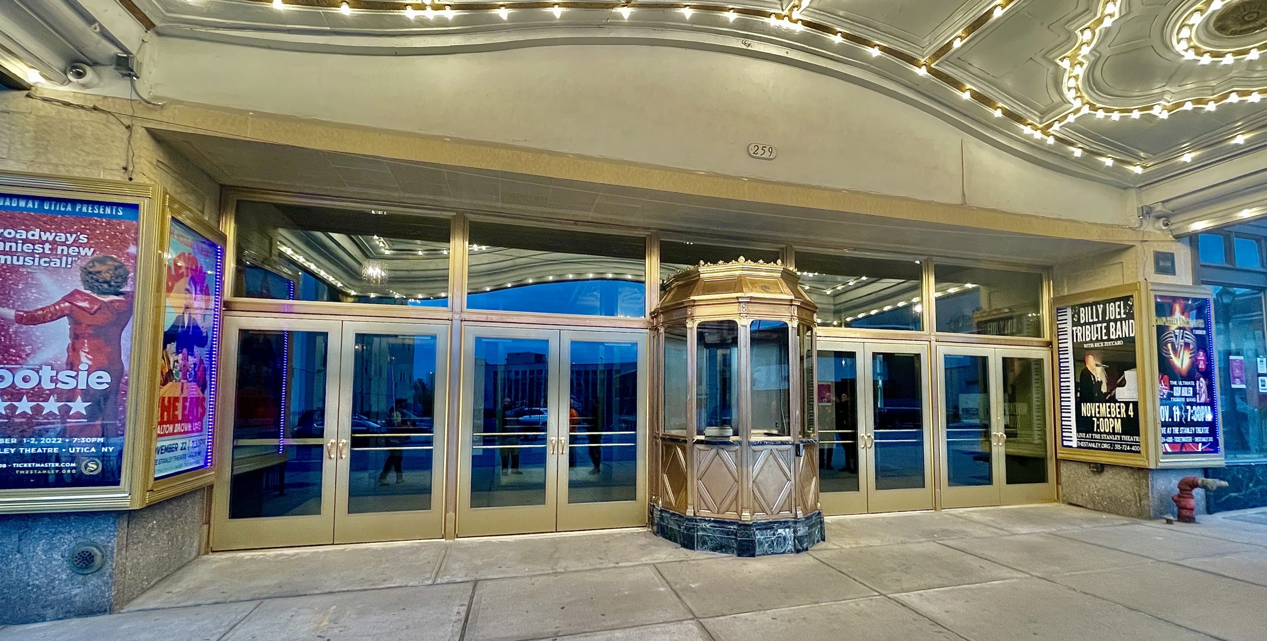 MVBE Member Firms Restore Stanley Theater Entrance
